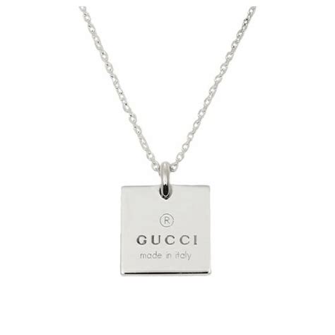 Trademark necklace in 925 sterling silver 